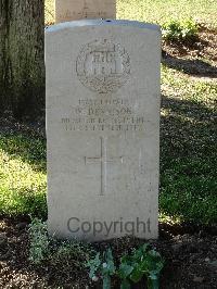 Salonika (Lembet Road) Military Cemetery - Dennison, W